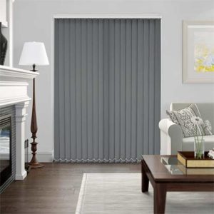 Rèm Lá Dọc Giá Rẻ Màu Xám Hiện Đại Tphcm